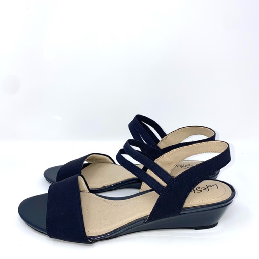 LIFE STRIDE Yolo Sandal Navy Blue